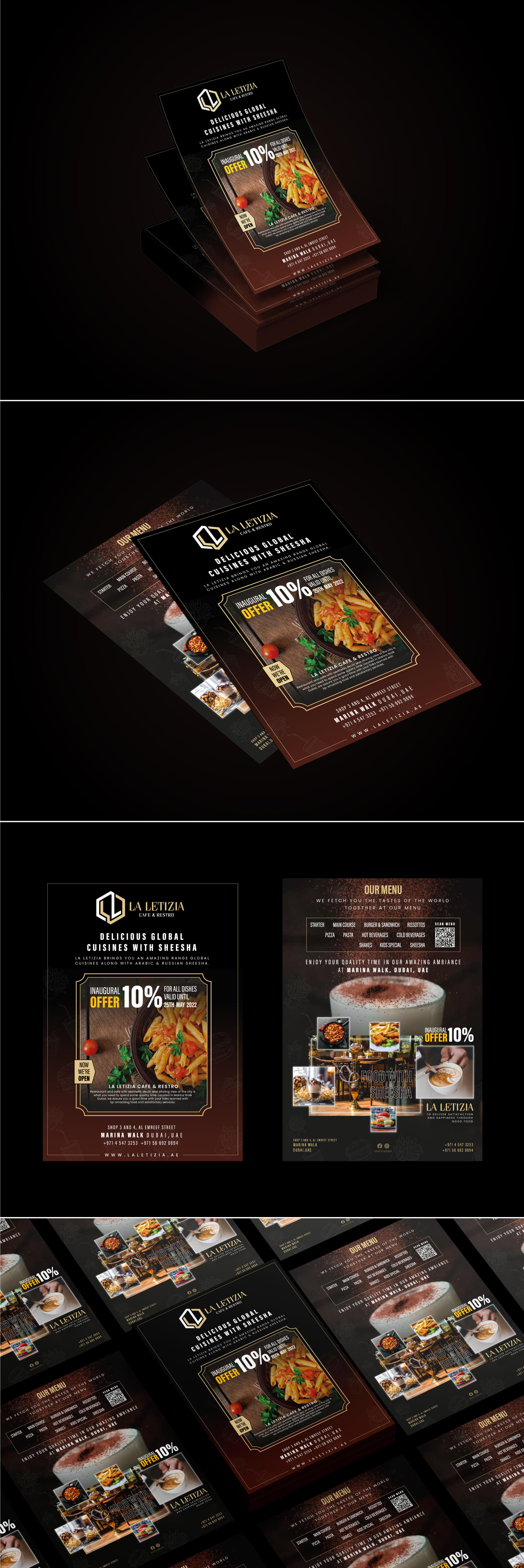 LA LETIZIA OFFER FLYER by SAJID SULAIMAN