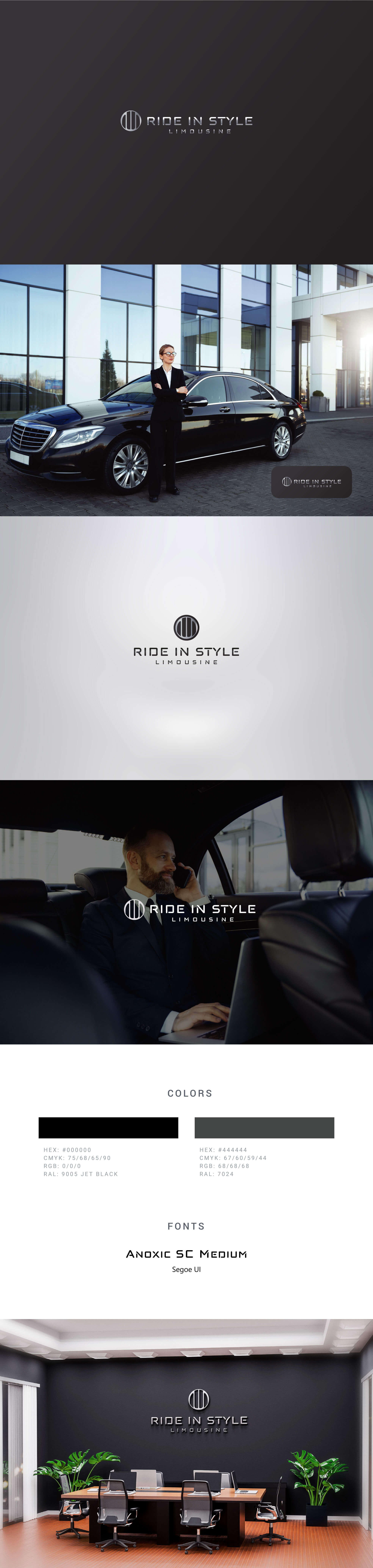 Ride In Style Limousine Logo by SAJID SULAIMAN