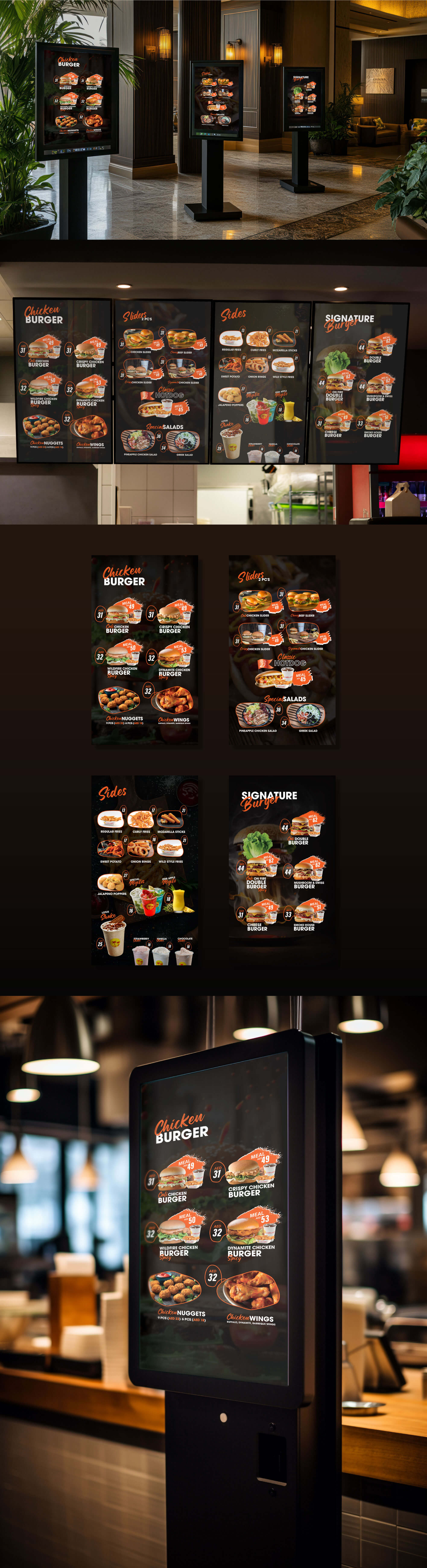TV - Menu  Design by Freelance graphic Designer Sajid Sulaiman