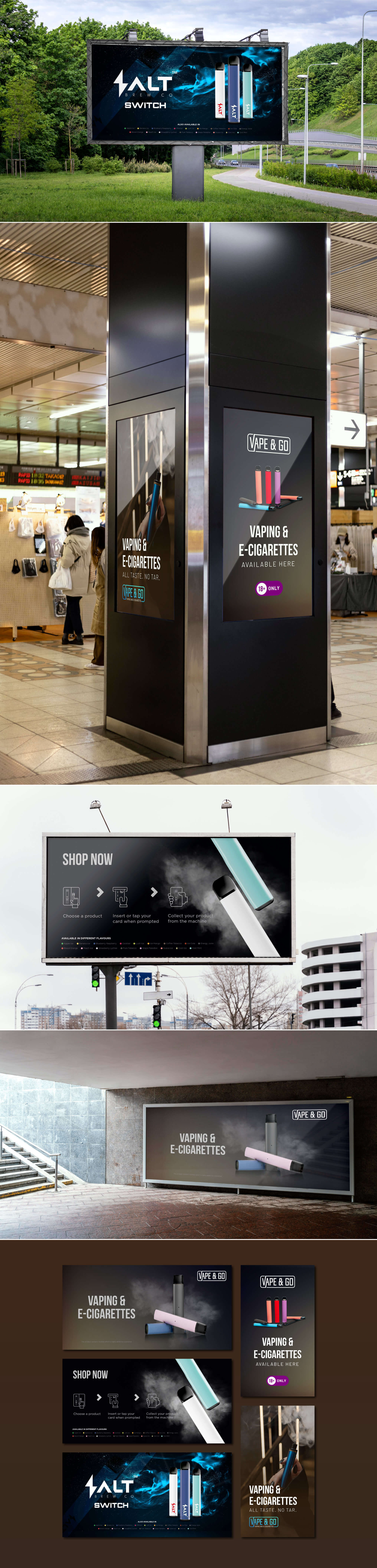 Vape - Ad Designs by Sajid Sulaiman