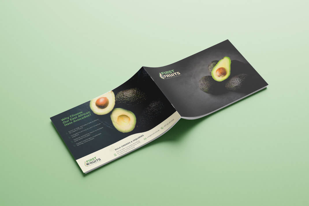 First Fruits Brochure by SAJID SULAIMAN